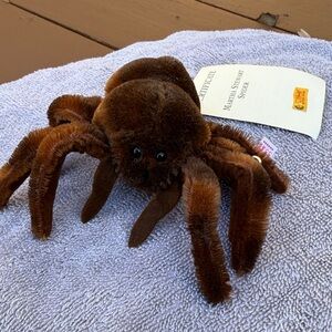 Genuine Steiff Martha Stewart Brown Plush mohair Spider
